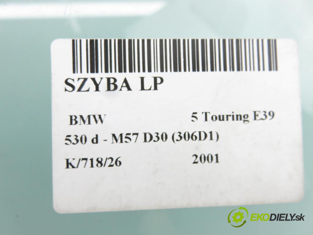 BMW 5 Touring (E39) KOMBI 2001 135,00 530 d - M57 D30 (306D1) 2926,00 Okno LP
