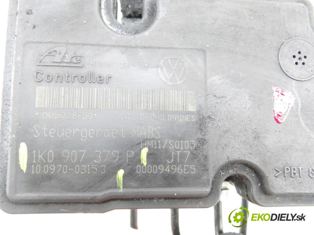 VW GOLF V (1K1) HB 2005 77,00 1.9 TDI - BKC 1896,00 Pumpa ABS 1K0907379P ; 10097003153 (Pumpa ABS)