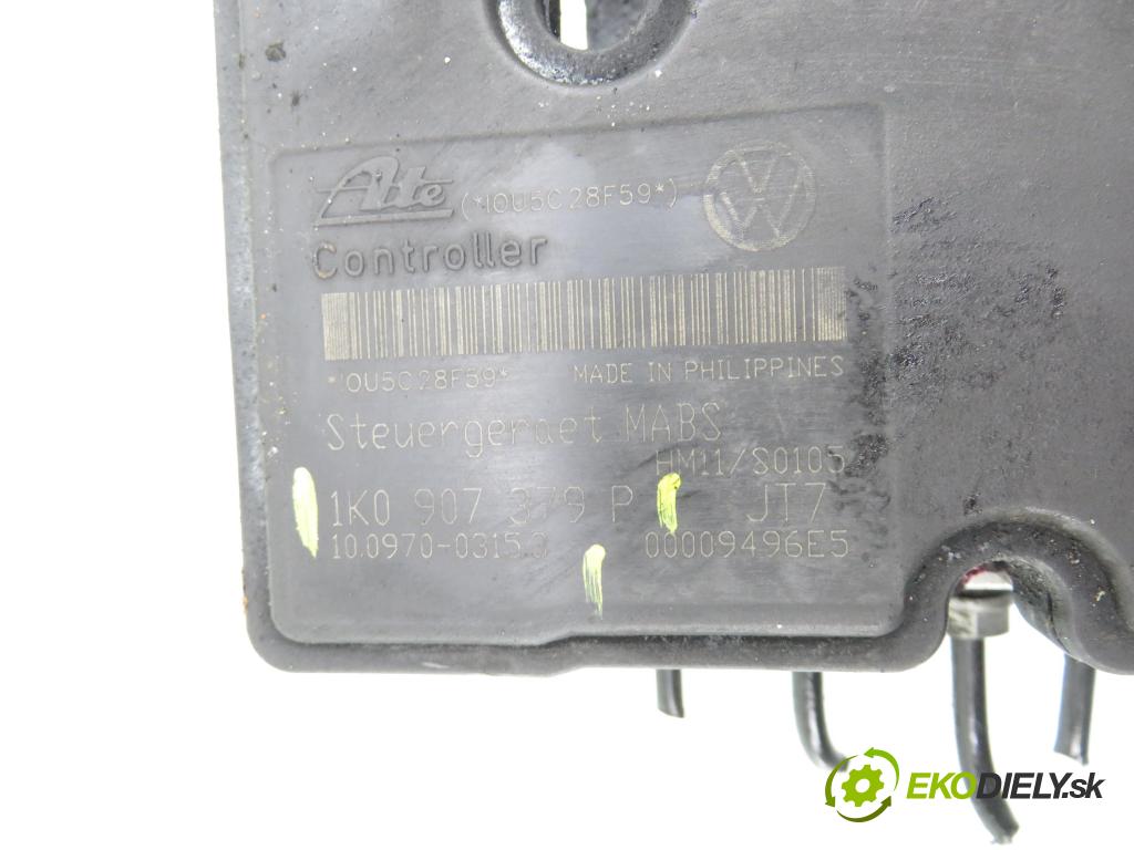 VW GOLF V (1K1) HB 2005 77,00 1.9 TDI - BKC 1896,00 Pumpa ABS 1K0907379P ; 10097003153 (Pumpa ABS)