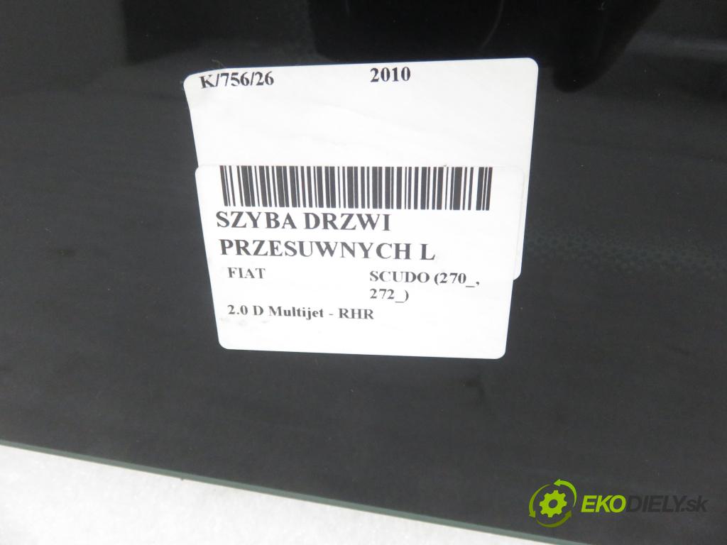 FIAT SCUDO (270_, 272_) BUS 2010 100,00 2.0 D Multijet - RHR 1997,00 okno dveře posúvne L