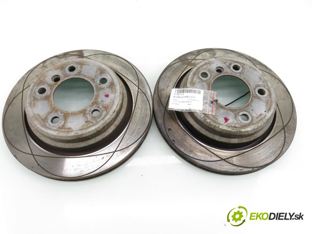 BMW 5 Touring (E39) KOMBI 2001 135,00 530 d - M57 D30 (306D1) 2926,00 Lamela kotúč brzdová zadné KBA61340