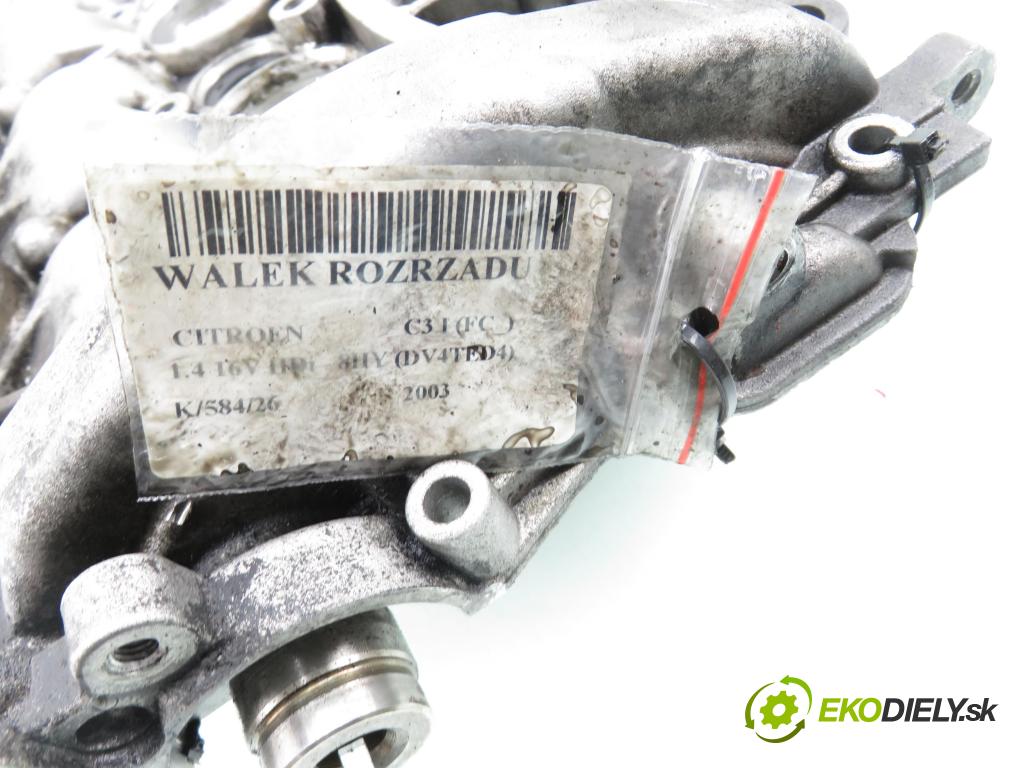 CITROEN C3 I (FC_) HB 2003 66,00 1.4 16V HDi - 8HY (DV4TED4) 1398,00 vačka Vačkový hriadeľ: 9644994680