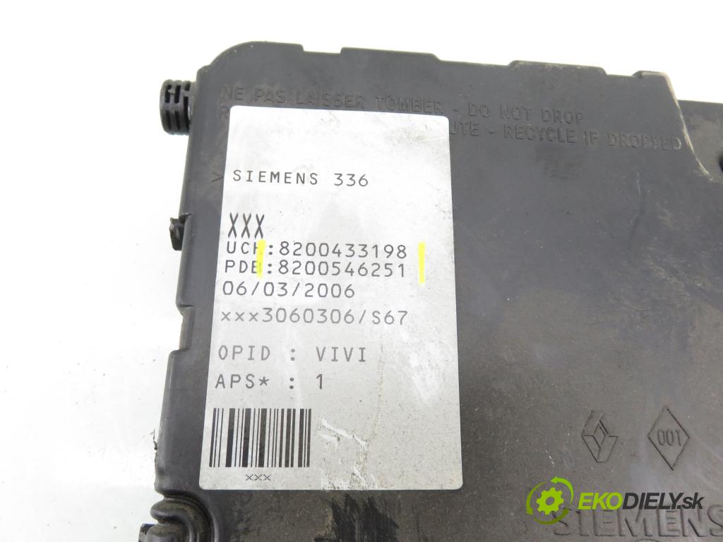 RENAULT MEGANE II (BM0/1_, CM0/1_) HB 2006 63,00 1.5 dCi 86 - K9K 724 1461,00 MODUL S118400260E ; 8200433198 ; 8200546251