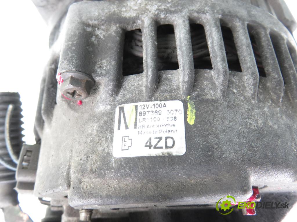 OPEL ASTRA H (A04) HB 2005 74,00 1.7 CDTI 100 - Z 17 DTH 1686,00 Alternátor (Alternátor)