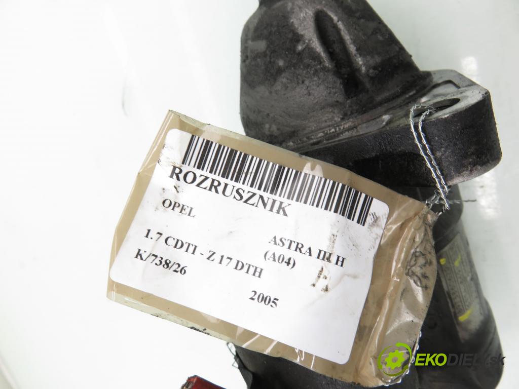 OPEL ASTRA H (A04) HB 2005 74,00 1.7 CDTI 100 - Z 17 DTH 1686,00 Štartér 8973860620 ; S114869 (Štartér)