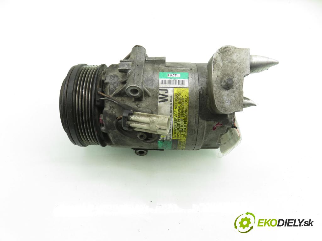OPEL ASTRA H (A04) HB 2005 74,00 1.7 CDTI 100 - Z 17 DTH 1686,00 KOMPRESOR: klimatizácie 13124751 ; 383601234 (Kompresor klimatizácie)