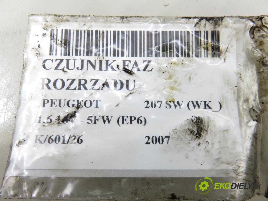 PEUGEOT 207 SW (WK_) KOMBI 2007 88,00 1.6 16V - 5FW (EP6) 1598,00 Snímač časovania Vačkový hriadeľ: V420629