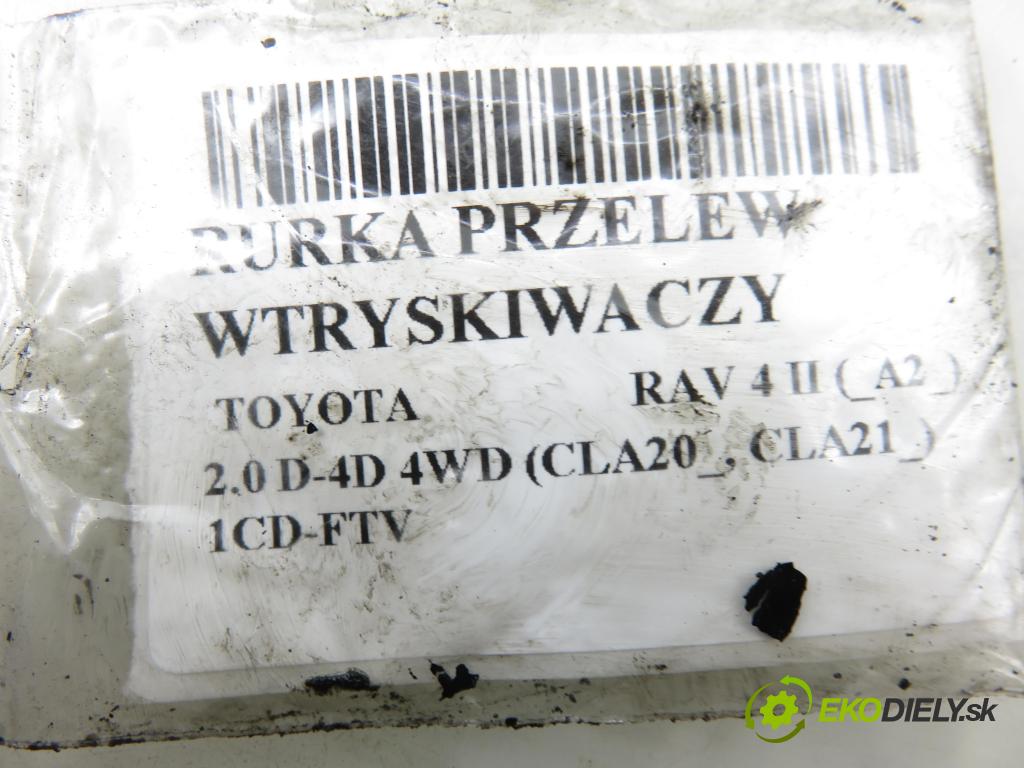 TOYOTA RAV 4 II (_A2_) SUV 2002 85,00 2.0 D-4D 4WD 116 - 1CD-FTV 1995,00 rúrka VSTREKOVAČE: