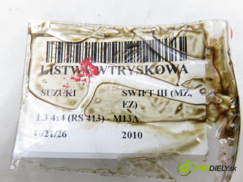 SUZUKI SWIFT III (MZ, EZ) HB 2010 68,00 1.3 4x4 (RS 413) - M13A 1328,00 Lišta vstrekovacia 2975000540 (Vstrekovacia lišta)