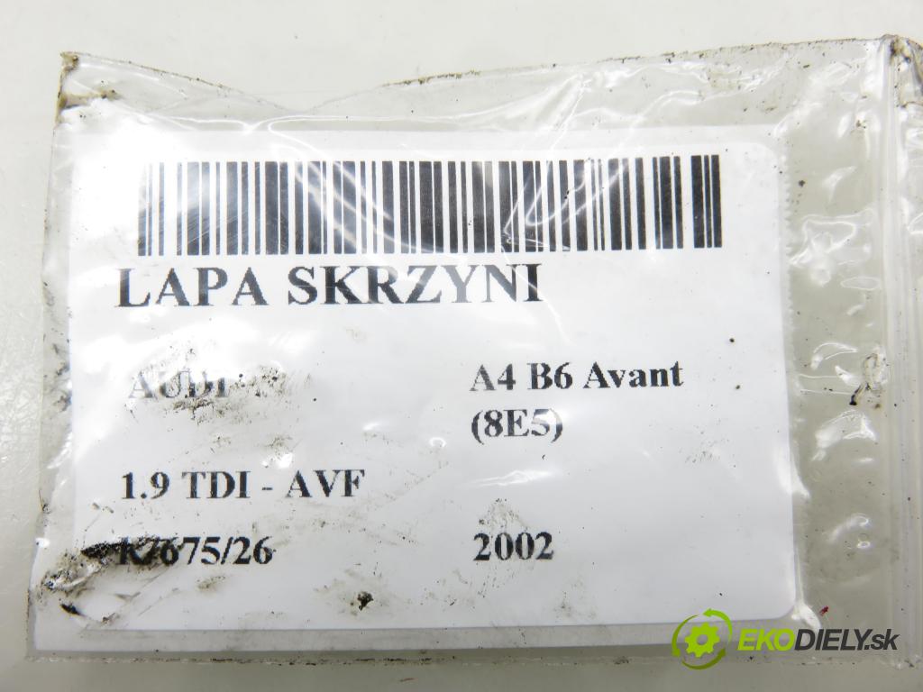 AUDI A4 Avant (8E5, B6) KOMBI 2002 96,00 1.9 TDI PD 130 - AVF 1896,00 Uchytenie prevodovky 8E0399115T