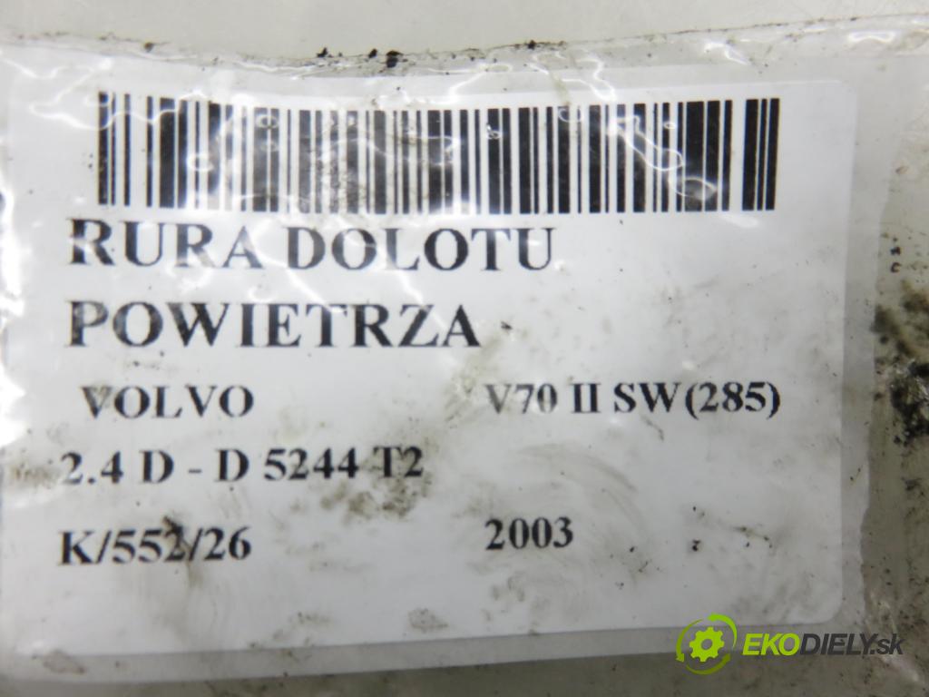 VOLVO V70 II SW (285) KOMBI 2003 96,00 2.4 D 131 2401,00 Rúra prívodu vzduchu 30636854