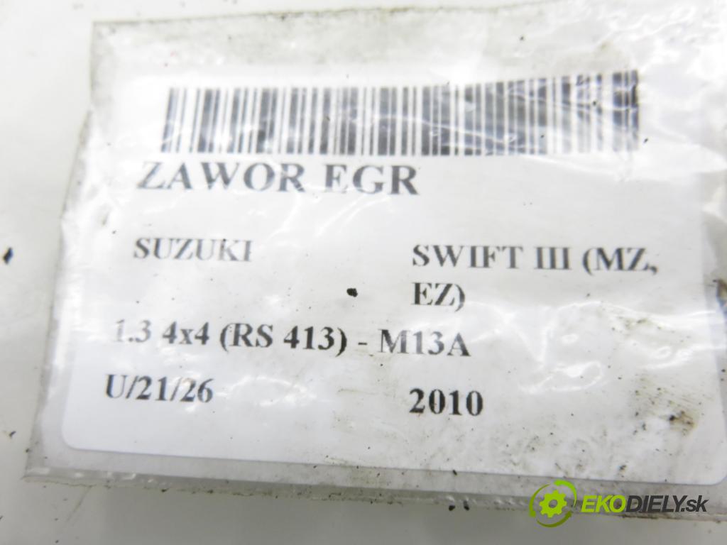 SUZUKI SWIFT III (MZ, EZ) HB 2010 68,00 1.3 4x4 (RS 413) - M13A 1328,00 VENTIL EGR 79073A ; 69G0