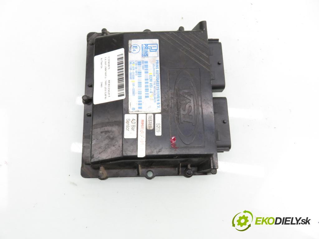 CITROEN BERLINGO / BERLINGO FIRST nadwozie wielkoprzestrzenne (MPV) KOMBIVAN 2005 80,00 1.6 16V (MFNFU) - NFU (TU5JP4) 1587,00 Riadiaca jednotka LPG 67R010098