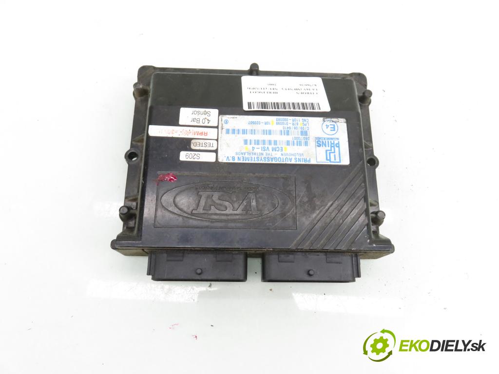 CITROEN BERLINGO / BERLINGO FIRST nadwozie wielkoprzestrzenne (MPV) KOMBIVAN 2005 80,00 1.6 16V (MFNFU) - NFU (TU5JP4) 1587,00 Riadiaca jednotka LPG 67R010098