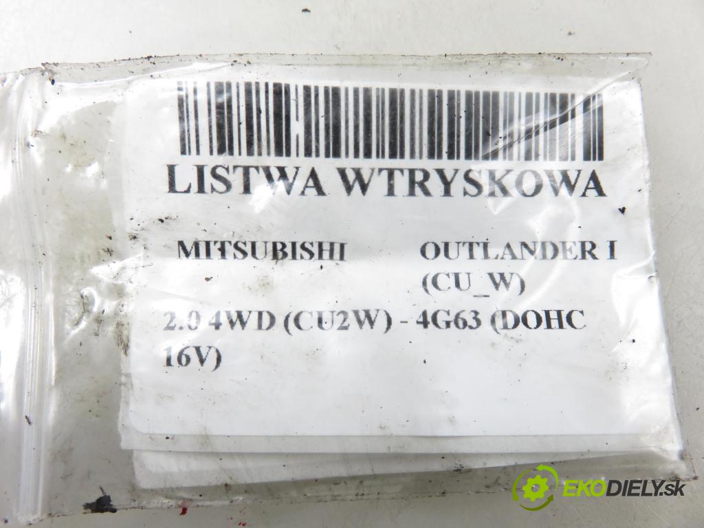 MITSUBISHI OUTLANDER I (CU_W) SUV 2002 100,00 2.0 4WD (CU2W) - 4G63 (DOHC 16V) 1997,00 lišta vstřikovací HDA250E (Vstřikovací lišta)