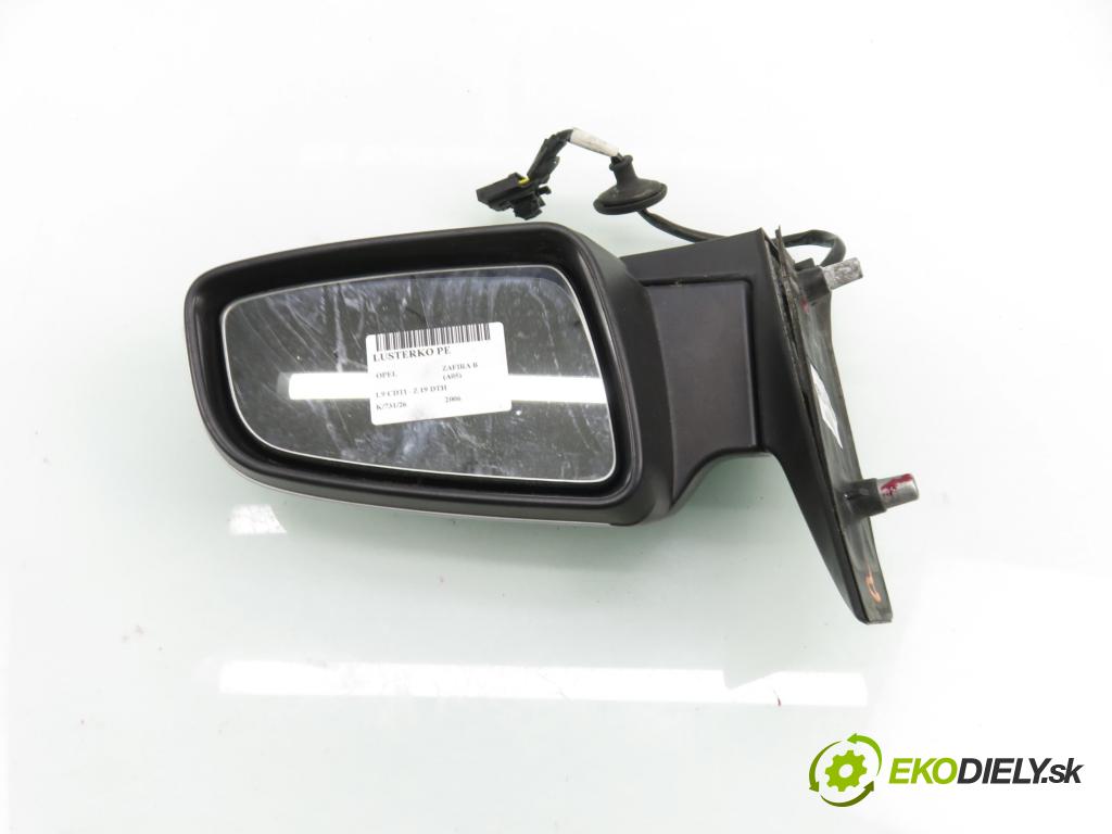 OPEL ZAFIRA B (A05) MINIVAN 2006 110,00 1.9 CDTI 150 - Z 19 DTH 1910,00 zpětné zrcátko LE