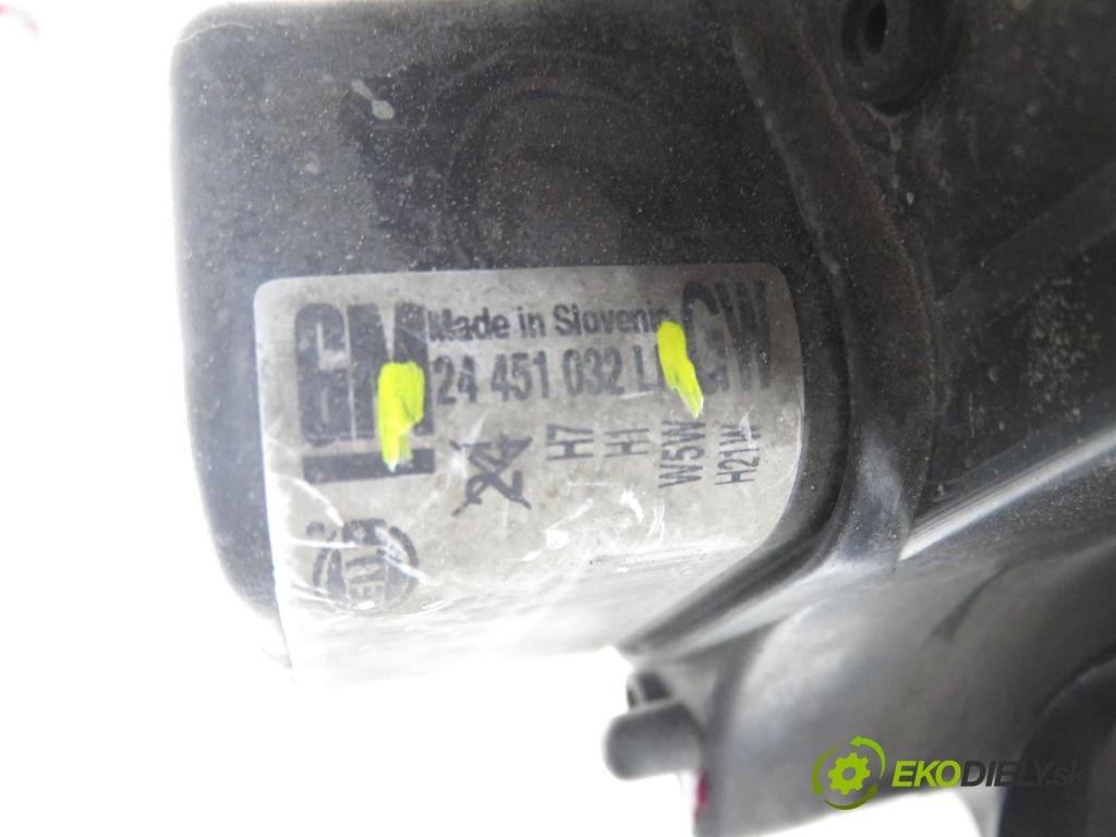 OPEL ASTRA H (A04) HB 2005 74,00 1.7 CDTI 100 - Z 17 DTH 1686,00 světlo LP 24451032
