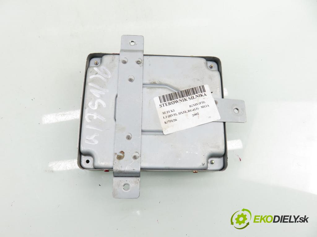 SUZUKI IGNIS (FH) HB 2002 61,00 1.3 (HV51, HX51, RG413) - M13A 1328,00 Riadiaca jednotka Motor 3392080GF1 ; 1122003202
