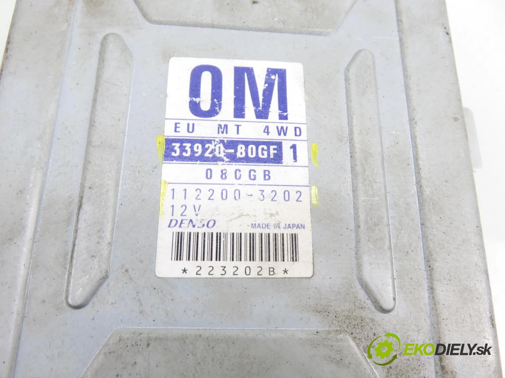 SUZUKI IGNIS (FH) HB 2002 61,00 1.3 (HV51, HX51, RG413) - M13A 1328,00 Riadiaca jednotka Motor 3392080GF1 ; 1122003202