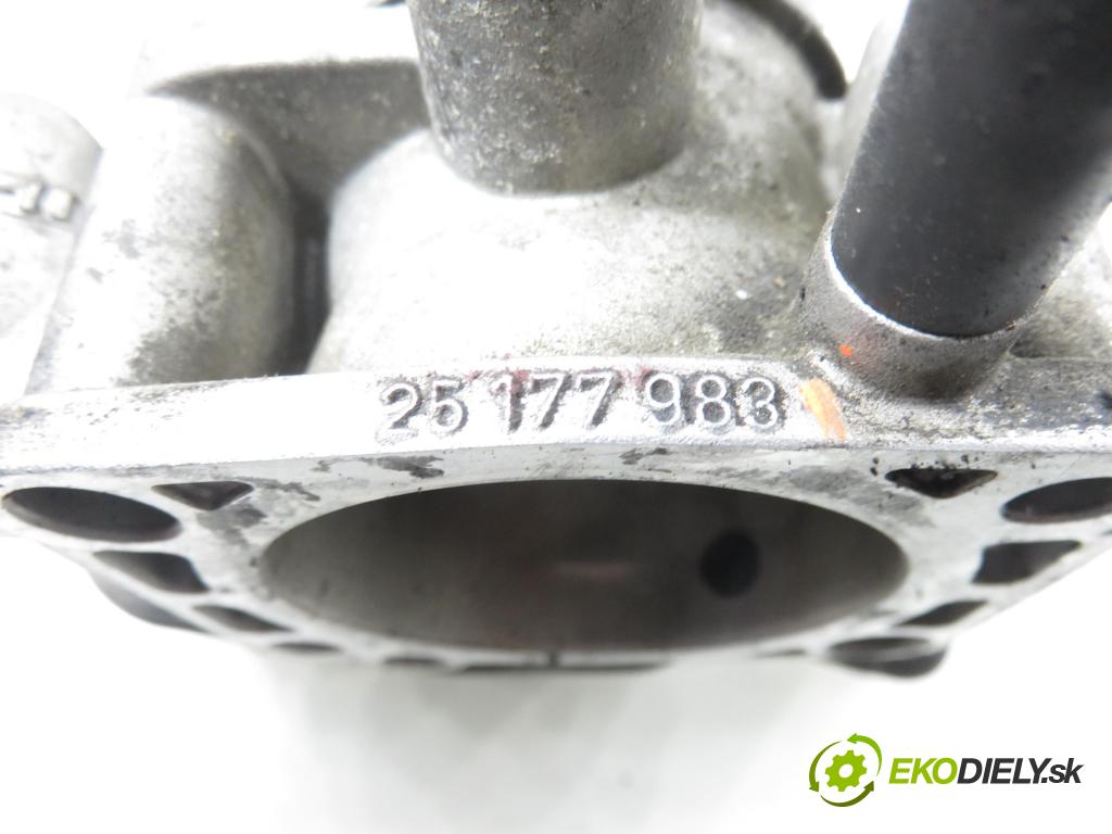 OPEL MERIVA A nadwozie wielkoprzestrzenne (MPV) (X03) MINIVAN 2003 74,00 1.6 16V - Z 16 XE 1598,00 Škrtiaca klapka 25177983 (Škrtiaca klapka)