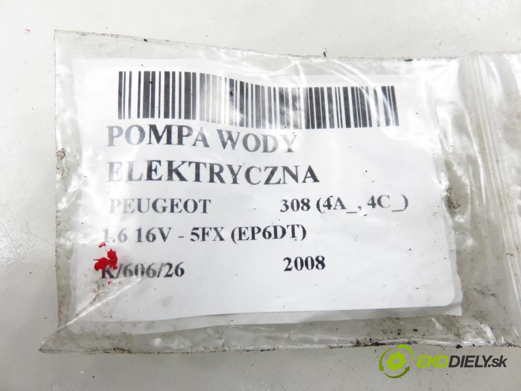 PEUGEOT 308 (4A_, 4C_) HB 2008 110,00 1.6 THP 150 - 5FX (EP6DT) 1598,00 Pumpa vody elektrická V756372180