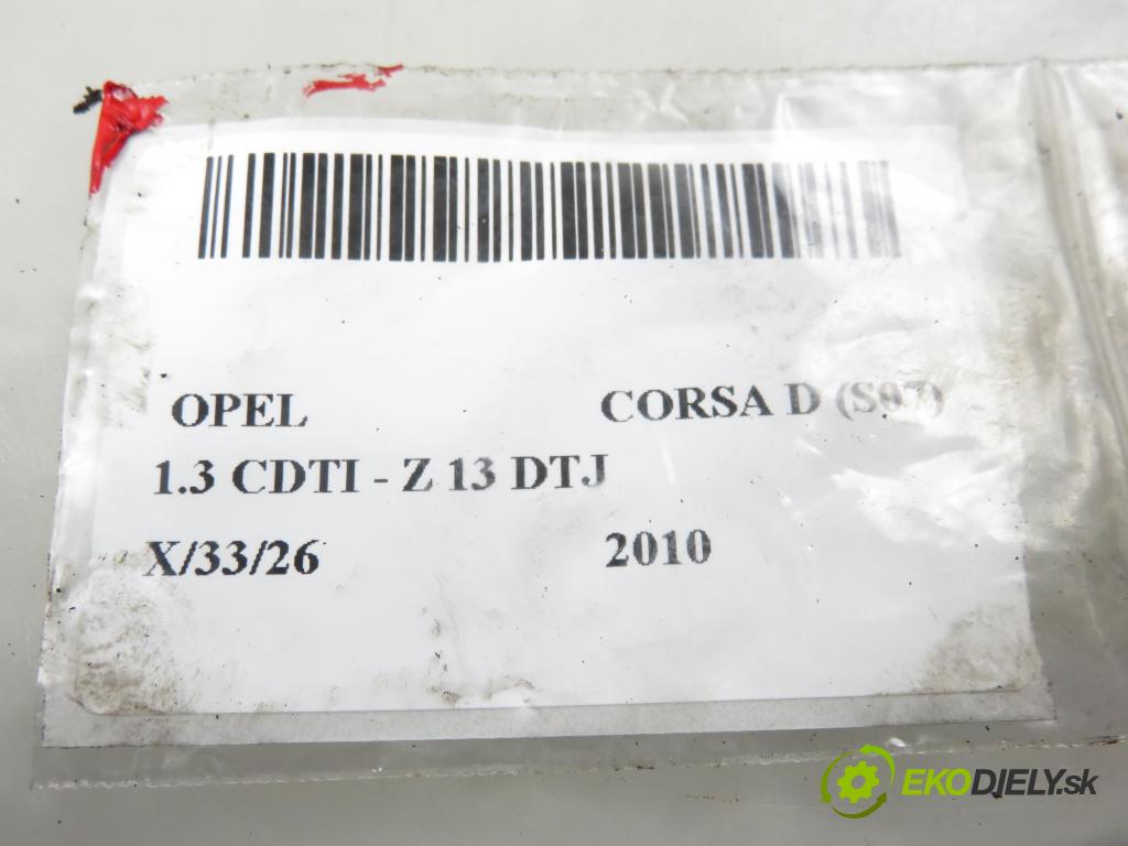 OPEL CORSA D (S07) HB 2010 55,00 1.3 CDTI - Z 13 DTJ 1248,00 trubky VSTŘIKOVAČE:
