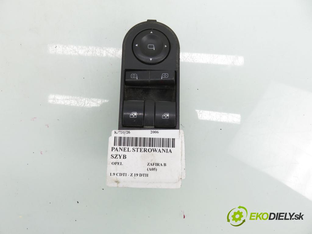 OPEL ZAFIRA B (A05) MINIVAN 2006 110,00 1.9 CDTI 150 - Z 19 DTH 1910,00 Panel ovládaní oken 13228706CD