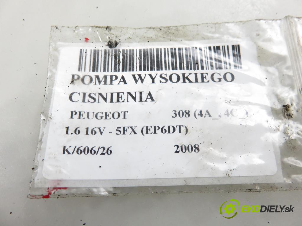 PEUGEOT 308 (4A_, 4C_) HB 2008 110,00 1.6 THP 150 - 5FX (EP6DT) 1598,00 pumpa vysokého TLAK: 9819938480