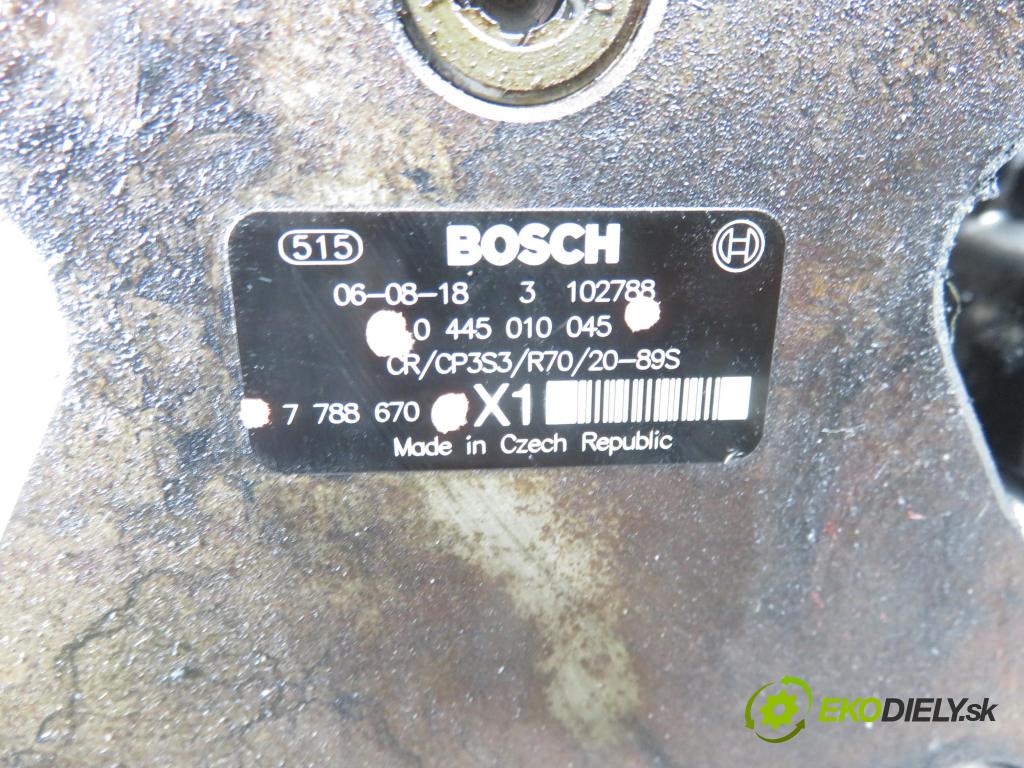 BMW 5 (E60) SEDAN 2006 120,00 520 d - M47 D20 (204D4) 1995,00 Pumpa vysokého tlaku 0445010045 ; 7788670