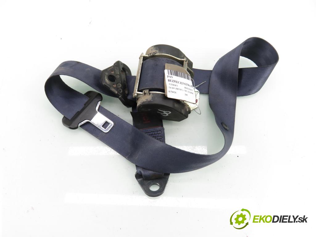 CITROEN BERLINGO / BERLINGO FIRST nadwozie wielkoprzestrzenne (MPV) KOMBIVAN 2005 80,00 1.6 16V (MFNFU) - NFU (TU5JP4) 1587,00 Držiak bezpečnostný PP 96324742PH