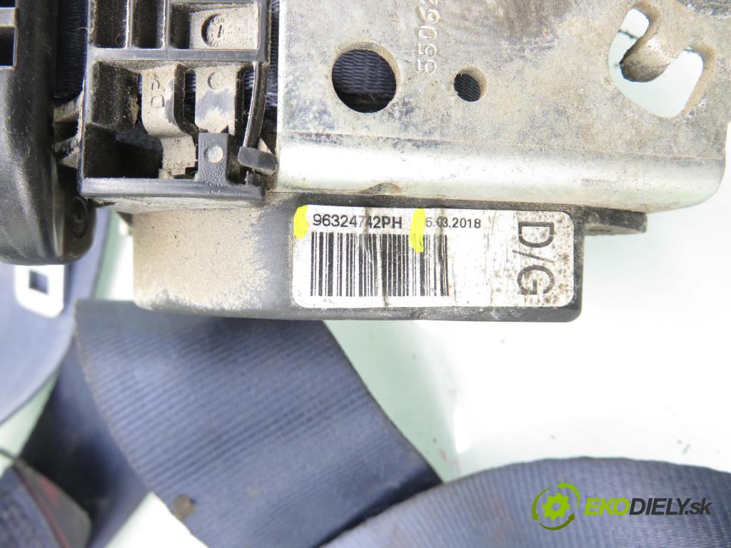 CITROEN BERLINGO / BERLINGO FIRST nadwozie wielkoprzestrzenne (MPV) KOMBIVAN 2005 80,00 1.6 16V (MFNFU) - NFU (TU5JP4) 1587,00 Držiak bezpečnostný PP 96324742PH