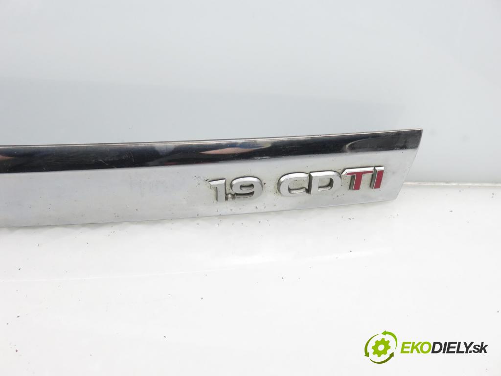 OPEL ZAFIRA B (A05) MINIVAN 2006 110,00 1.9 CDTI 150 - Z 19 DTH 1910,00 zadní část - čelo dveří kufr 13266474