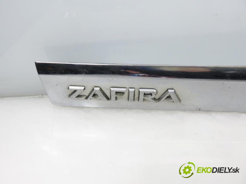 OPEL ZAFIRA B (A05) MINIVAN 2006 110,00 1.9 CDTI 150 - Z 19 DTH 1910,00 zadní část - čelo dveří kufr 13266474