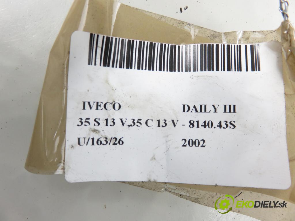 IVECO DAILY III skrzynia FURGON 2002 92,00 2.8 JTD 125 - 8140.43S 2798,00 ZVEDÁK: RCC1677