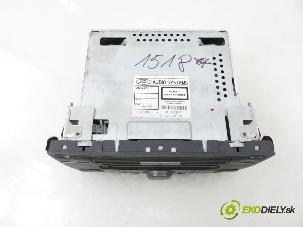 FORD FOCUS II Turnier (DA_, FFS, DS) KOMBI 2006 85,00 1.8 TDCi - KKDA 1753,00 RADIO CD 6S6118C815AG