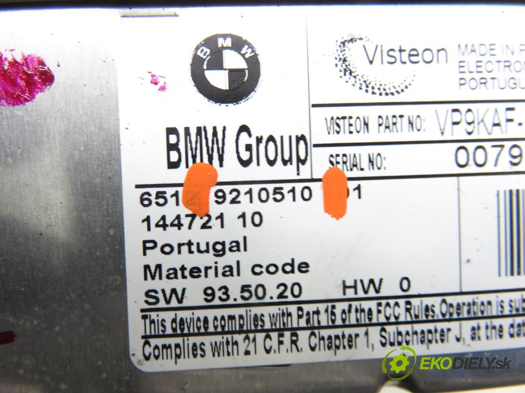 BMW 1 (E87) HB 2009 89,00 116 i - N43 B16 A 1599,00 RADIO CD 9210510