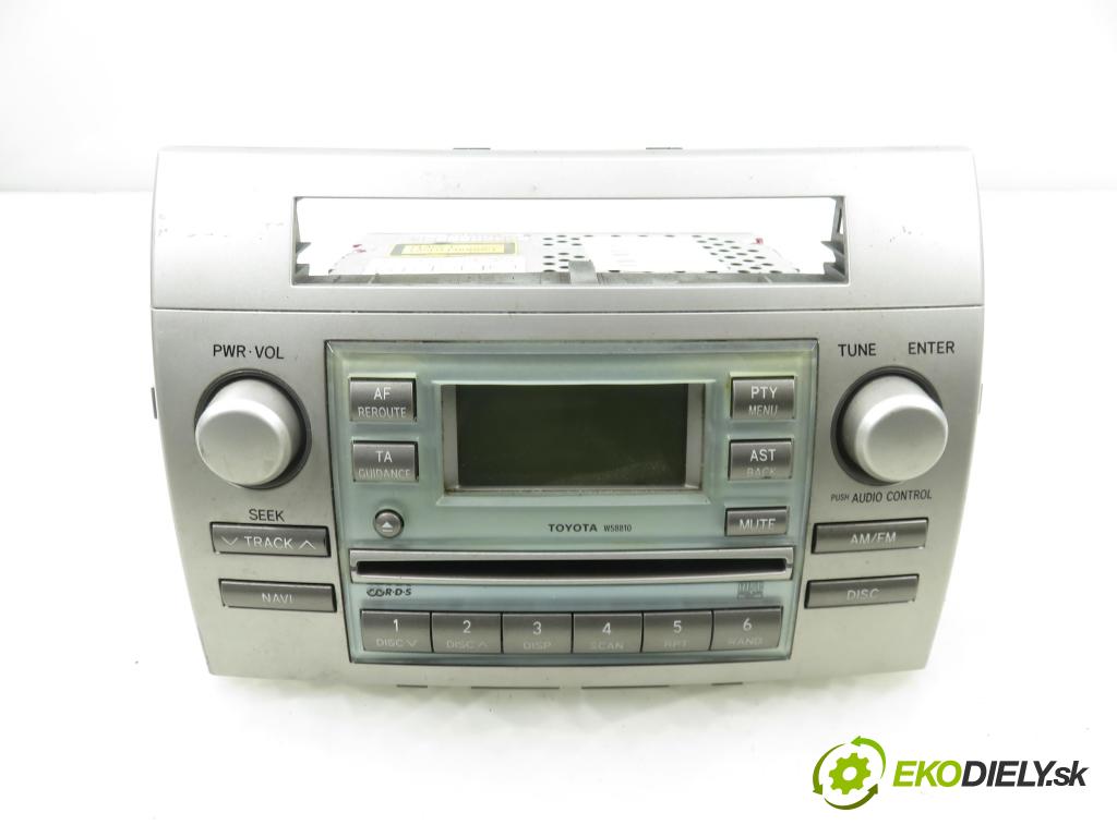TOYOTA COROLLA Verso (ZER_, ZZE12_, R1_) VAN 2004 85,00 2.0 D-4D (CUR10_) - 1CD-FTV 1995,00 RADIO CD 861200F010