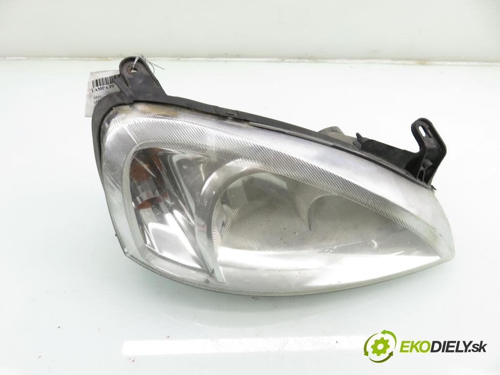 OPEL CORSA C (X01) HB 2005 51,00 1.3 CDTI - Z 13 DT 1248,00 světlo PP 89312829