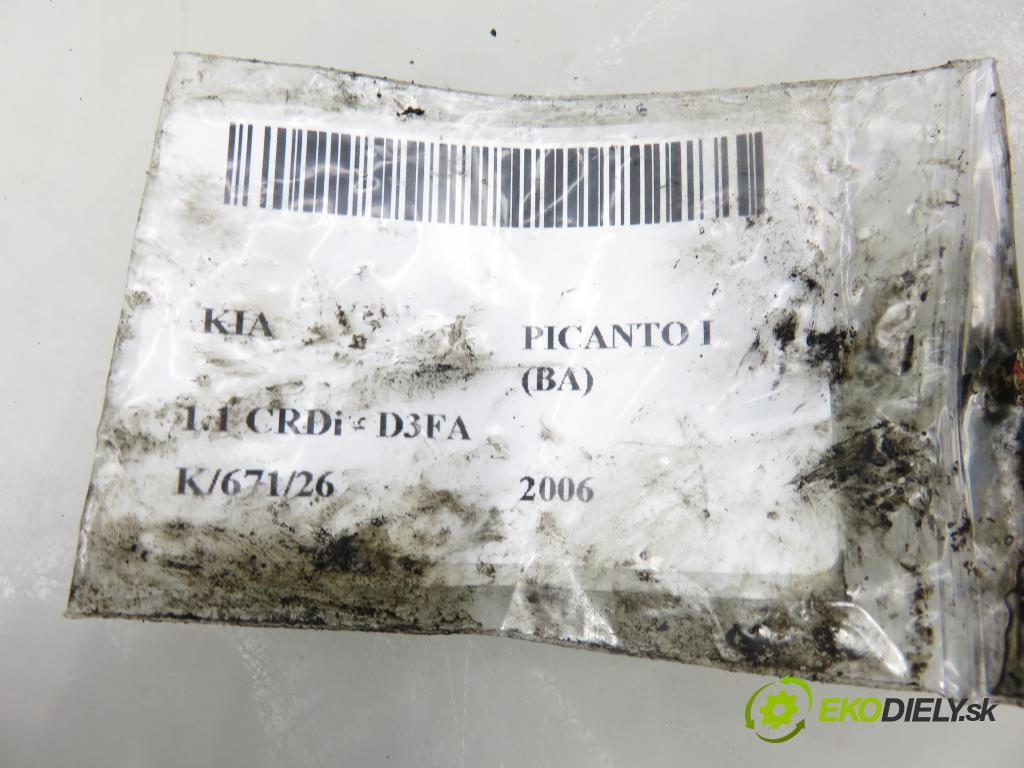 KIA PICANTO (BA) HB 2006 55,00 1.1 CRDi - D3FA 1120,00 vstřikovač 0445110256 ; 338002A400 (Vstřikovač paliva)