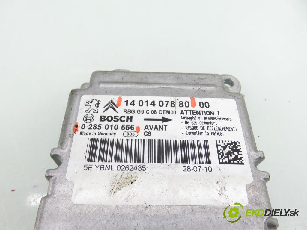 FIAT SCUDO (270_, 272_) BUS 2010 100,00 2.0 D Multijet - RHR 1997,00 MODUL air BAG 0285010556 ; 1401407880