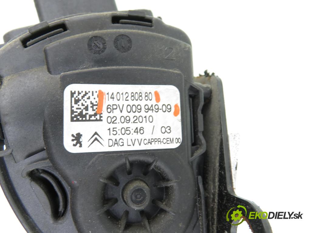 FIAT SCUDO (270_, 272_) BUS 2010 100,00 2.0 D Multijet - RHR 1997,00 potenciometr plynového pedálu 6PV00994909 ; 1401280880 (Potenciometr plynového pedálu)