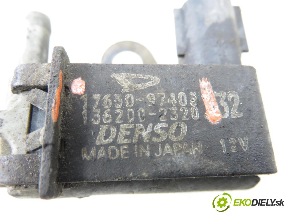 DAIHATSU SIRION (M1) HB 2000 75,00 1.3 Sport - K3-VE2 1298,00 ELEKTROVENTIL: VAKUUM: 1765097405 ; 1362002320
