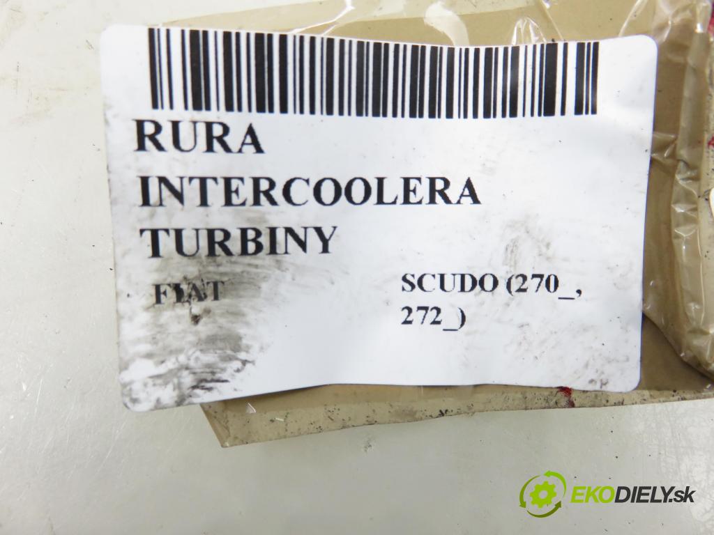 FIAT SCUDO (270_, 272_) BUS 2010 100,00 2.0 D Multijet - RHR 1997,00 Rúra intercoolera turba