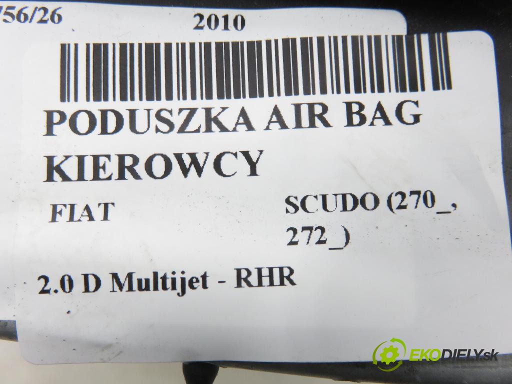 FIAT SCUDO (270_, 272_) BUS 2010 100,00 2.0 D Multijet - RHR 1997,00 AirBag air BAG volantu 14012996ZD