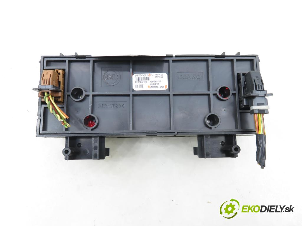 FIAT SCUDO (270_, 272_) BUS 2010 100,00 2.0 D Multijet - RHR 1997,00 Panel kúrenia KLIMATRONIK 14974450XT ; 5232100135