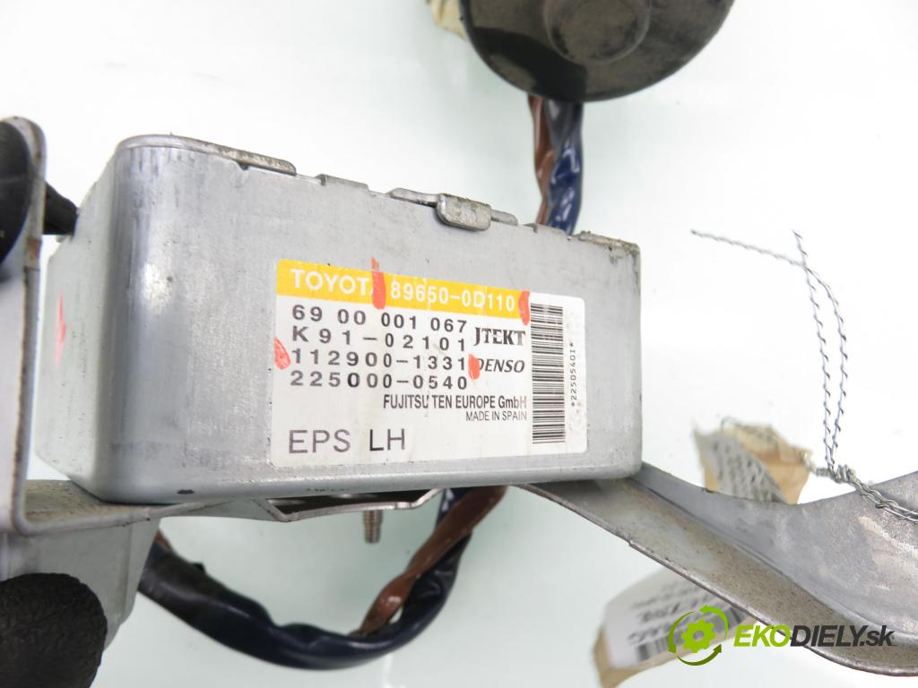 TOYOTA YARIS (_P9_) HB 2008 66,00 1.4 D-4D (NLP90_) - 1ND-TV 1364,00 serv/podporovanie elektrické 452000D102 ; 896500D110 ; 1129001331
