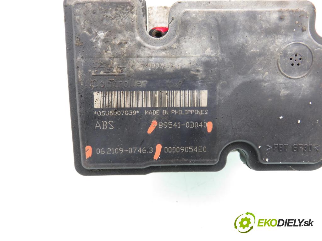 TOYOTA YARIS (_P9_) HB 2008 66,00 1.4 D-4D (NLP90_) - 1ND-TV 1364,00 Pumpa ABS 06210907463 ; 895410D040 ; 06210207464 (Pumpa ABS)