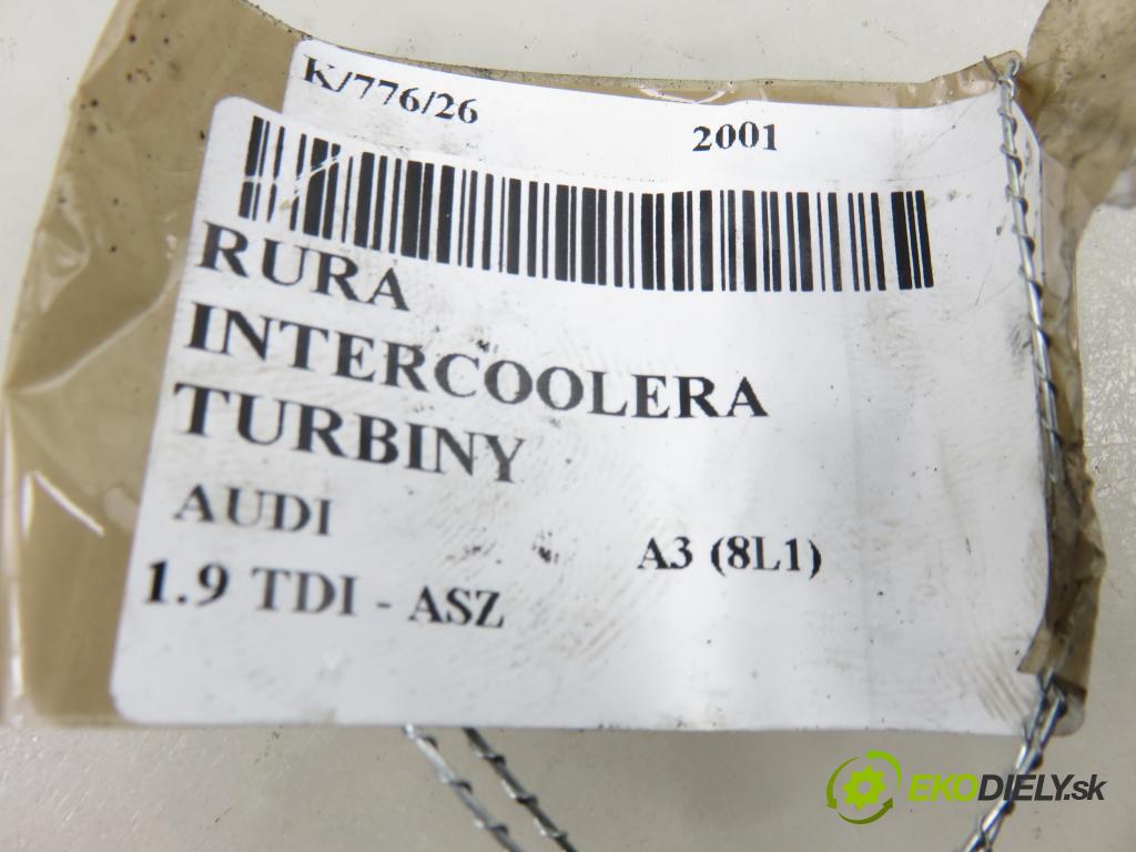 AUDI A3 (8L1) HB 2001 96,00 1.9 TDI PD 130 - ASZ 1896,00 Rúra prívodu vzduchu