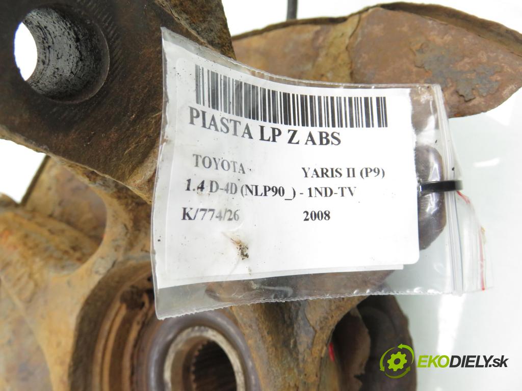 TOYOTA YARIS (_P9_) HB 2008 66,00 1.4 D-4D (NLP90_) - 1ND-TV 1364,00 náboj LP ABS