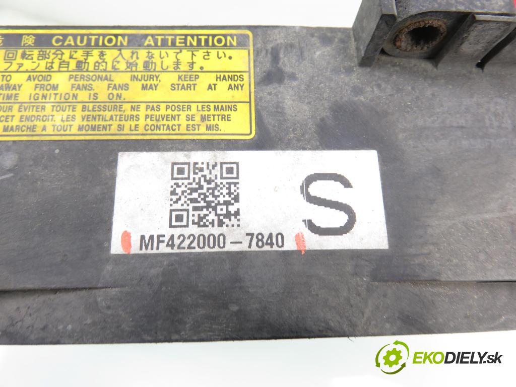 TOYOTA YARIS (_P9_) HB 2008 66,00 1.4 D-4D (NLP90_) - 1ND-TV 1364,00 Ventilátor chladič klíma/voda MF4220007840